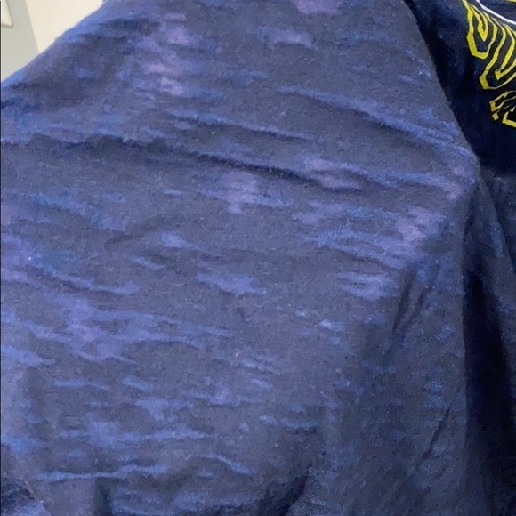 Univ of Michigan Football Burnout Tee Large EUC - Picture 7 of 7